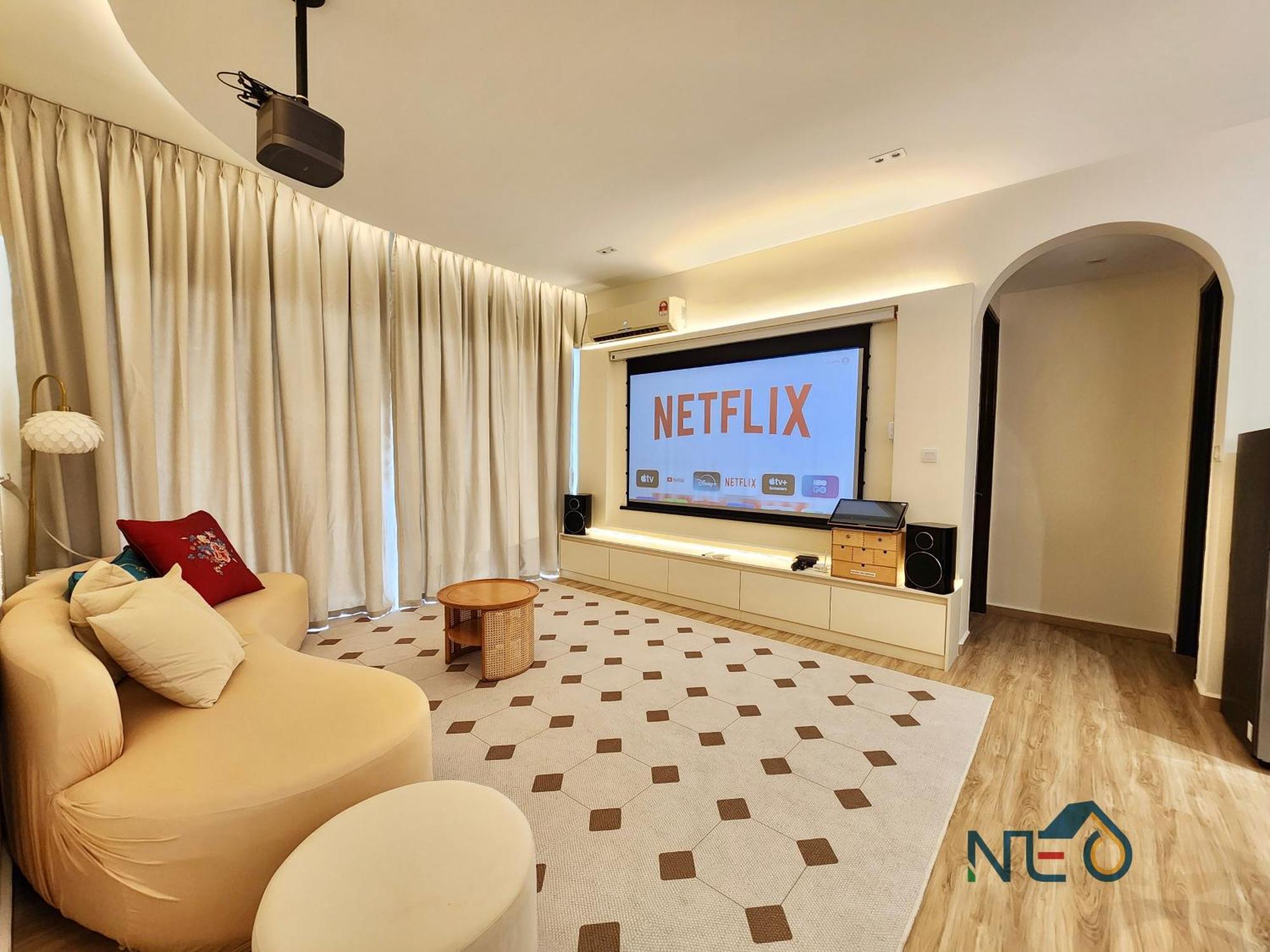 ג'והור בהרו Country Garden Danga Bay Instyle Sea View Homestay Suite By Neo חדר תמונה