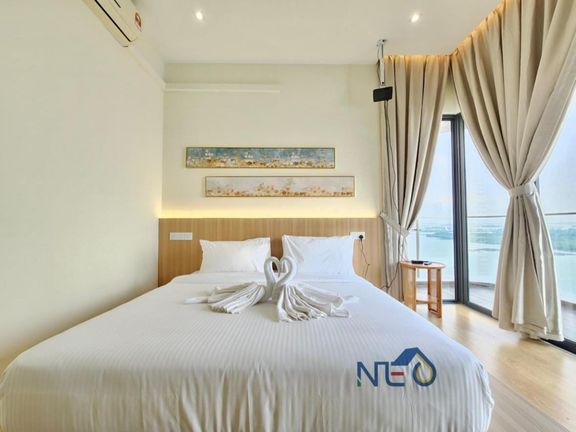 ג'והור בהרו Country Garden Danga Bay Instyle Sea View Homestay Suite By Neo חדר תמונה