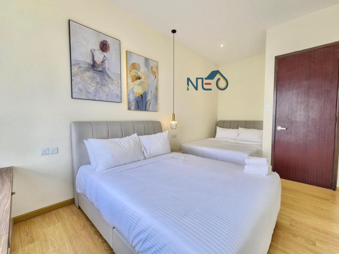 ג'והור בהרו Country Garden Danga Bay Instyle Sea View Homestay Suite By Neo חדר תמונה