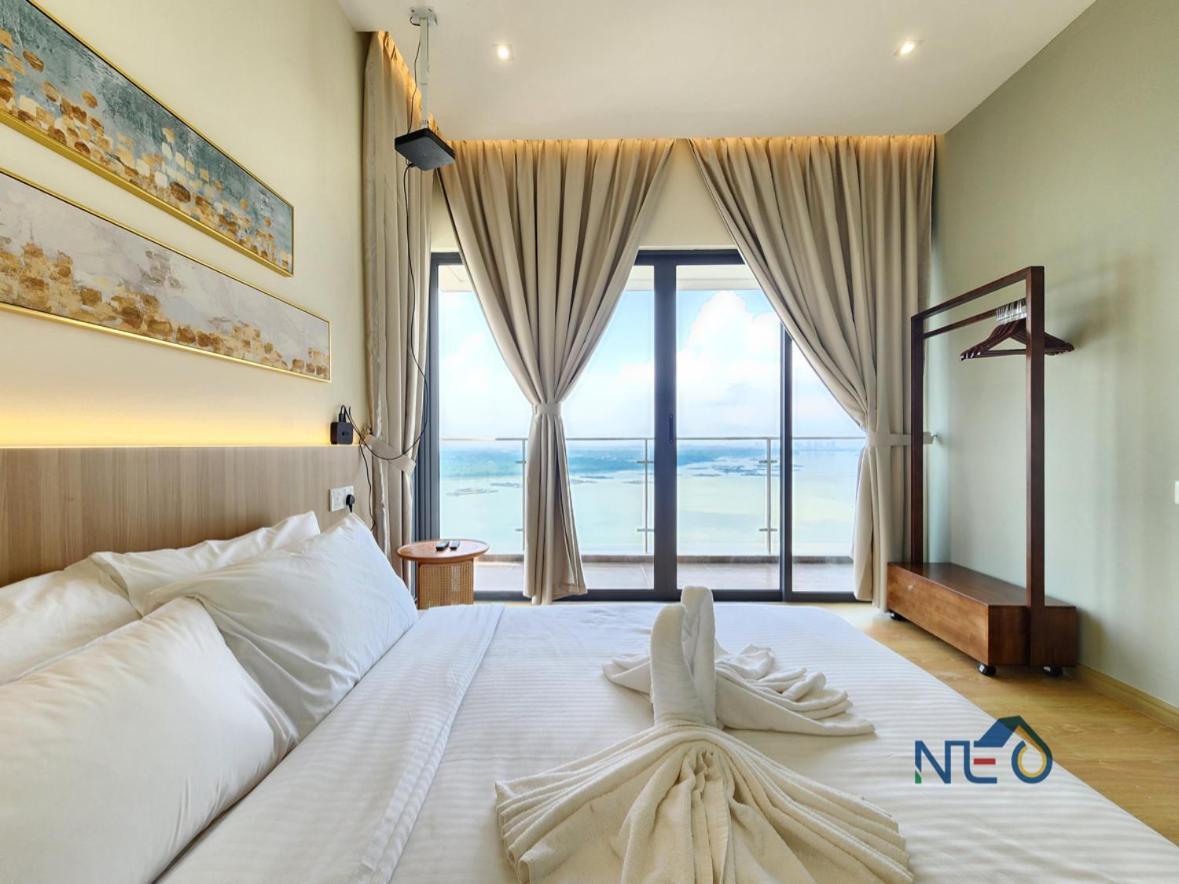 ג'והור בהרו Country Garden Danga Bay Instyle Sea View Homestay Suite By Neo חדר תמונה