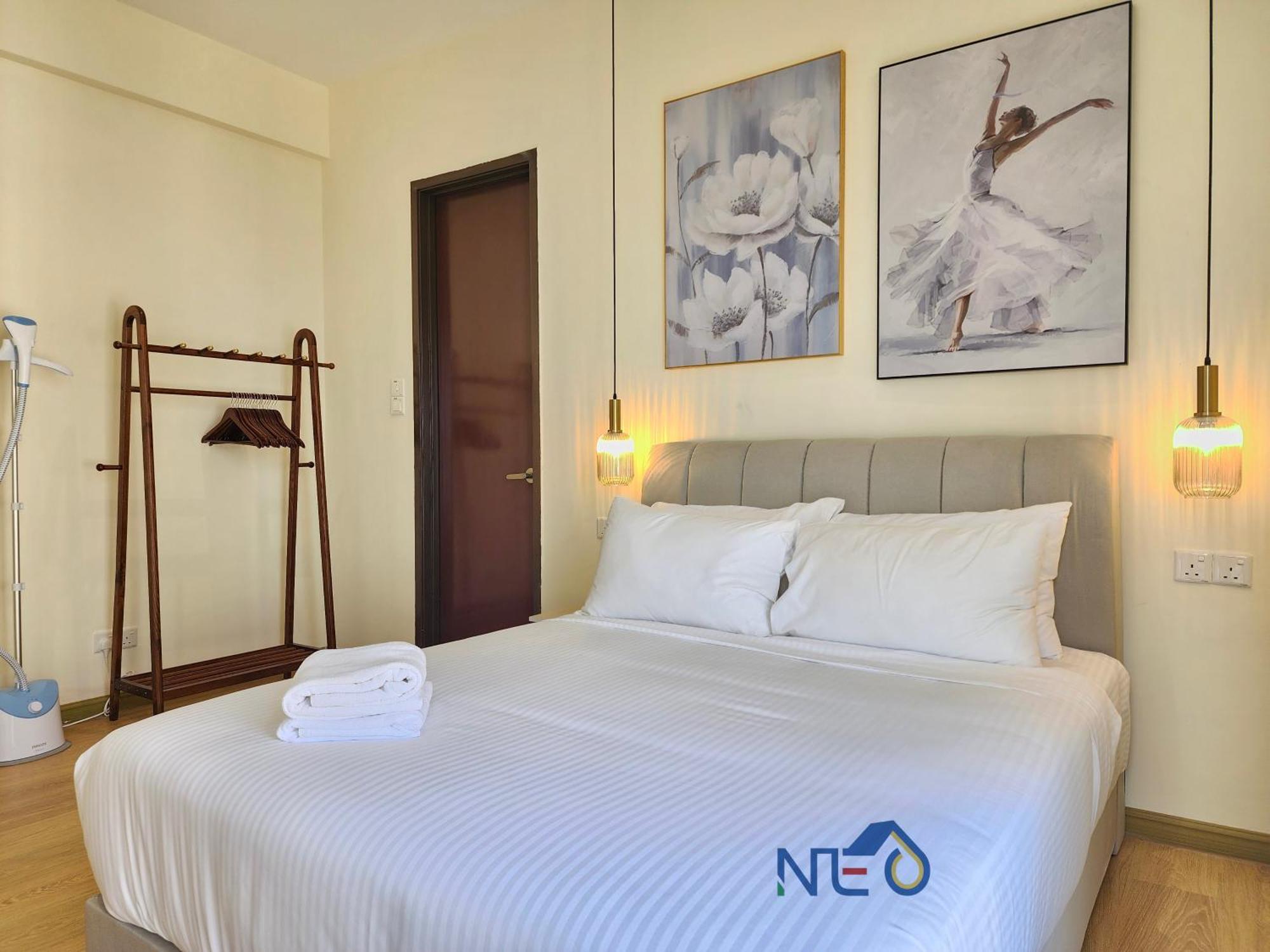 ג'והור בהרו Country Garden Danga Bay Instyle Sea View Homestay Suite By Neo חדר תמונה