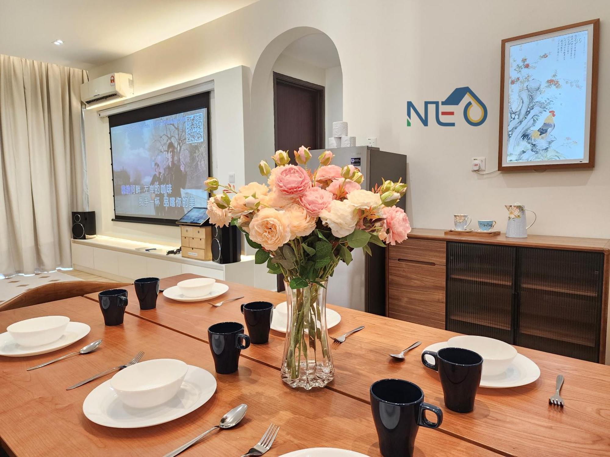 ג'והור בהרו Country Garden Danga Bay Instyle Sea View Homestay Suite By Neo חדר תמונה