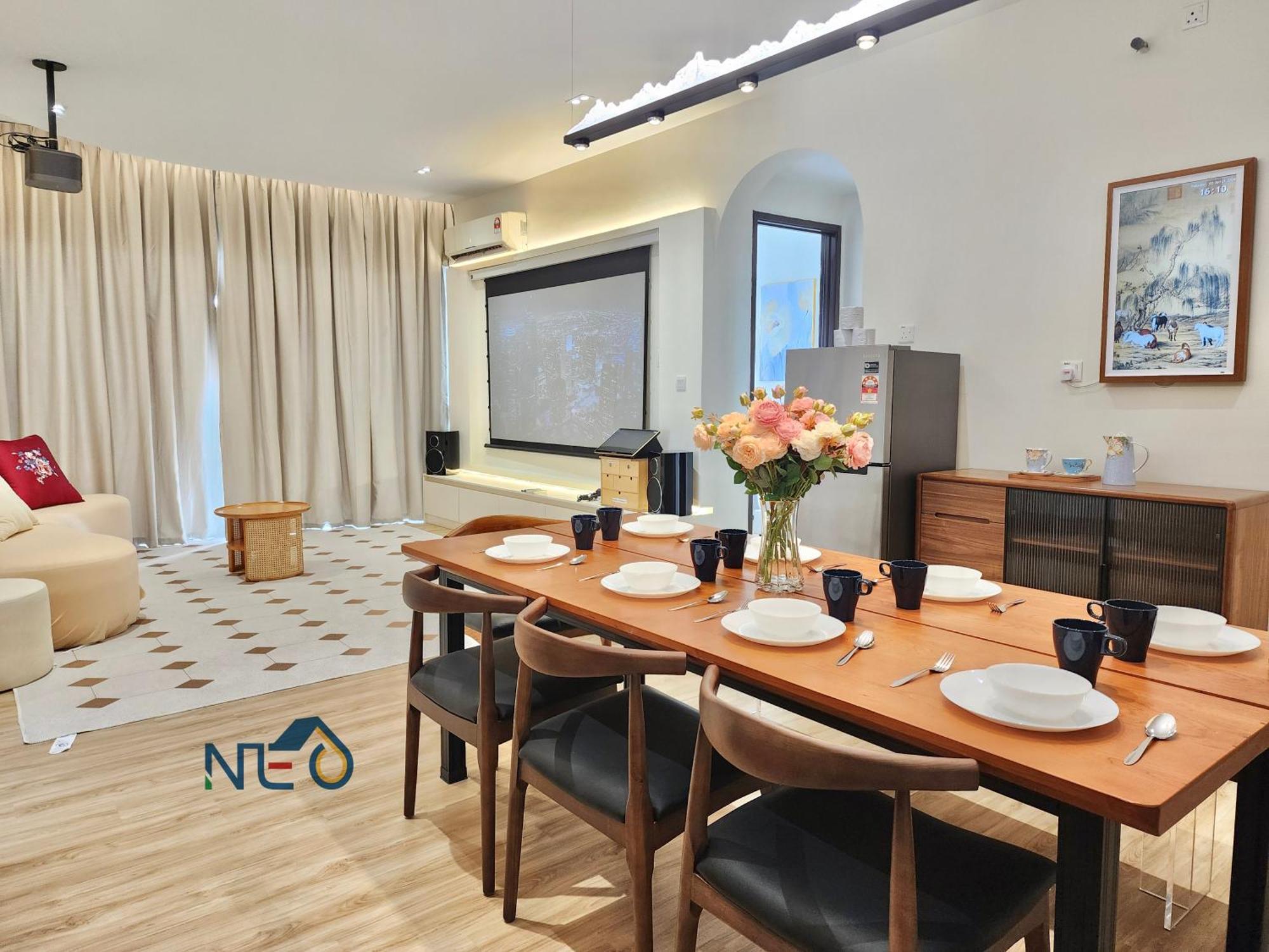 ג'והור בהרו Country Garden Danga Bay Instyle Sea View Homestay Suite By Neo חדר תמונה