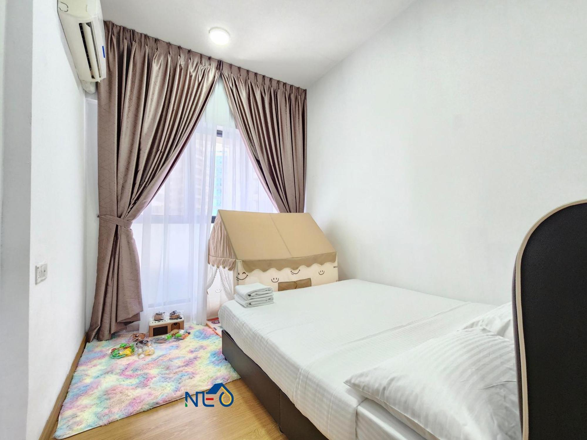 ג'והור בהרו Country Garden Danga Bay Instyle Sea View Homestay Suite By Neo חדר תמונה