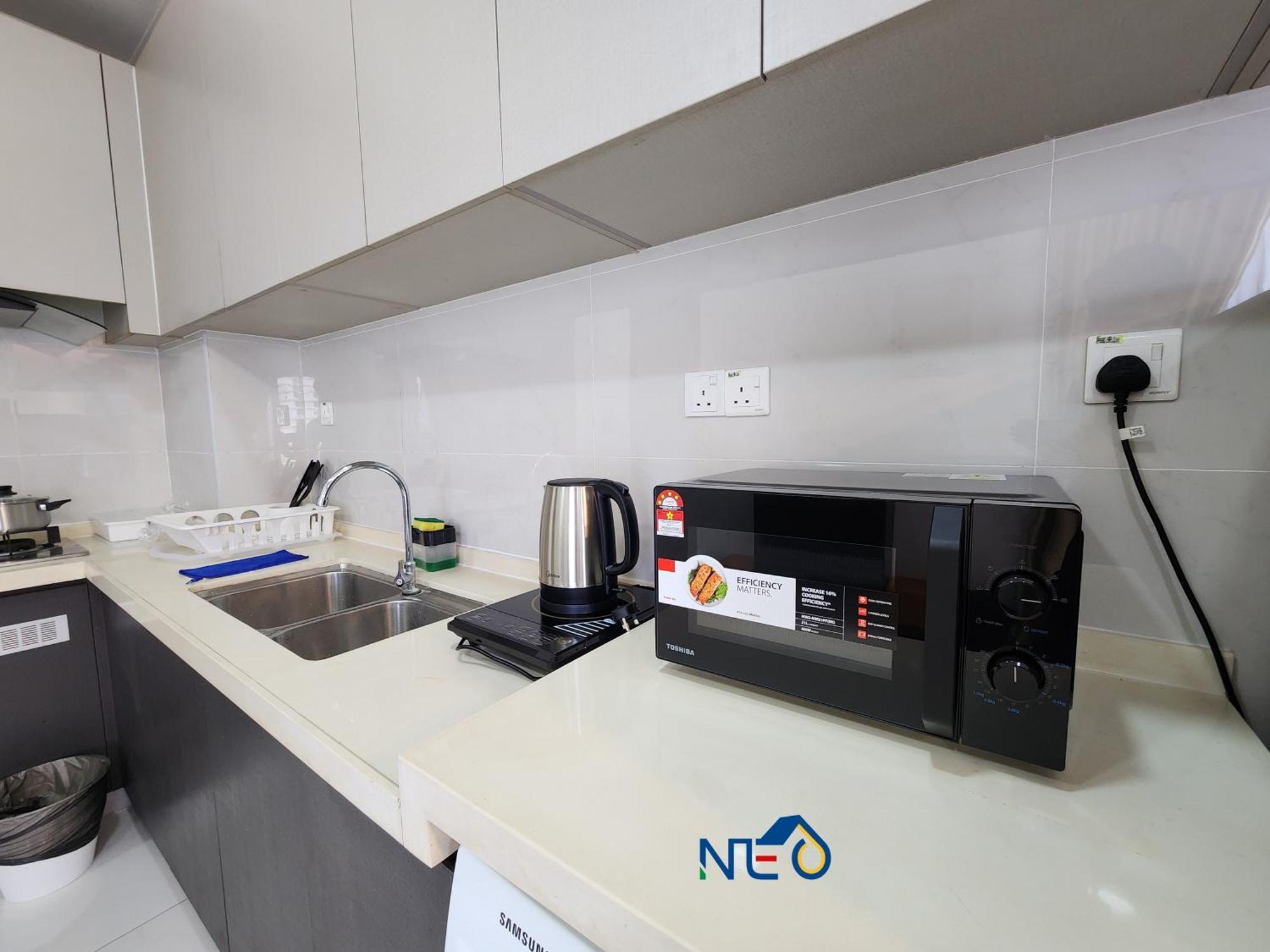ג'והור בהרו Country Garden Danga Bay Instyle Sea View Homestay Suite By Neo חדר תמונה