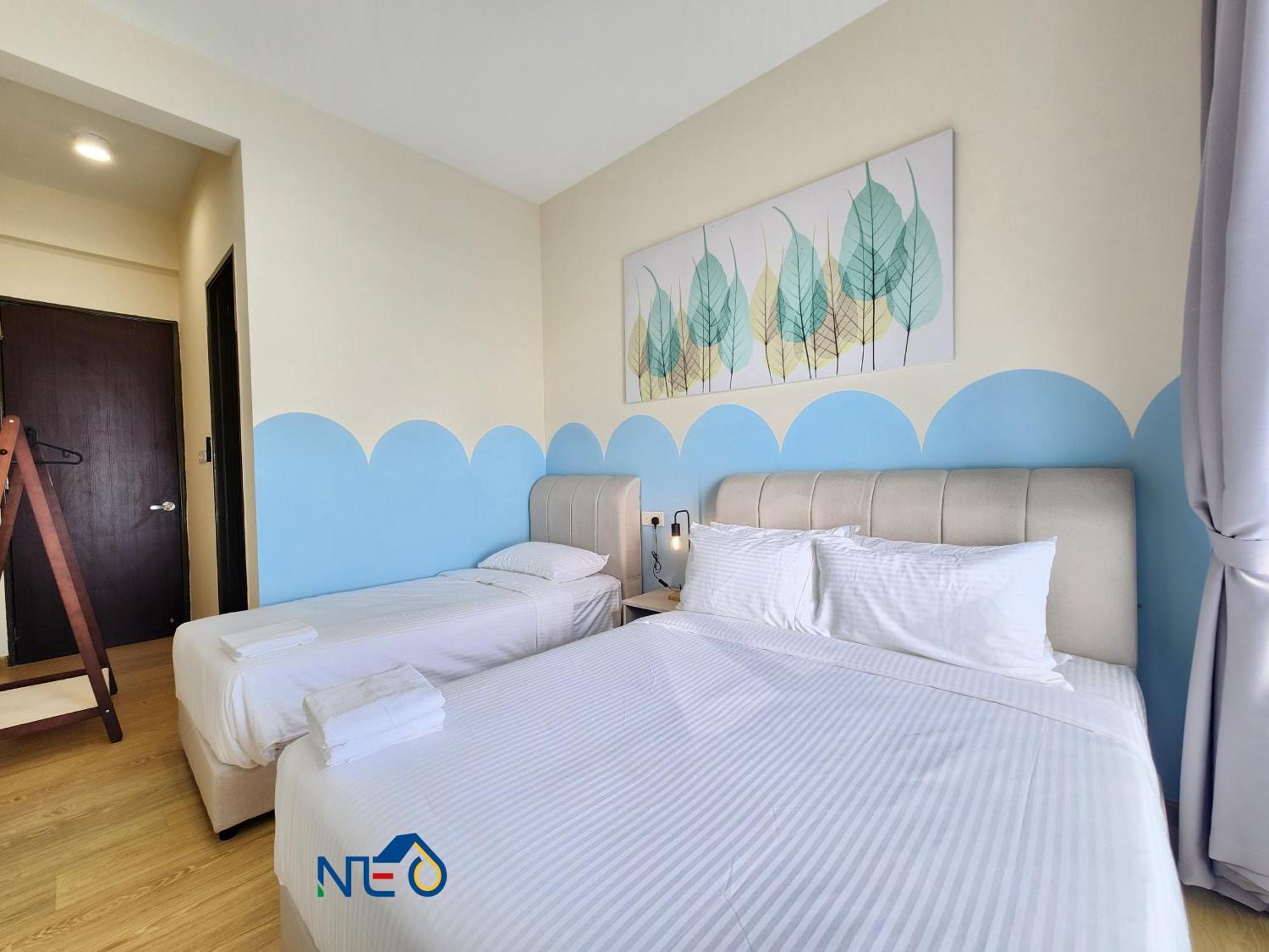 ג'והור בהרו Country Garden Danga Bay Instyle Sea View Homestay Suite By Neo חדר תמונה