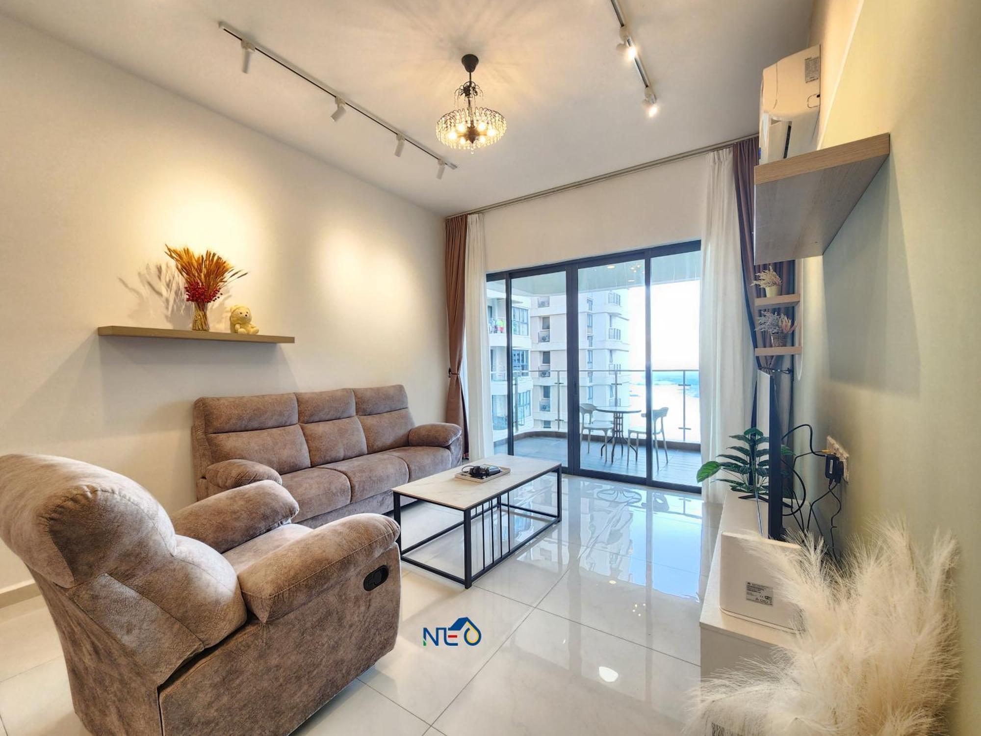 ג'והור בהרו Country Garden Danga Bay Instyle Sea View Homestay Suite By Neo מראה חיצוני תמונה